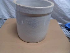 Vintage Antique RARE Louisville Pottery Indian Head Crock 9.5" tall x 9.25" wide