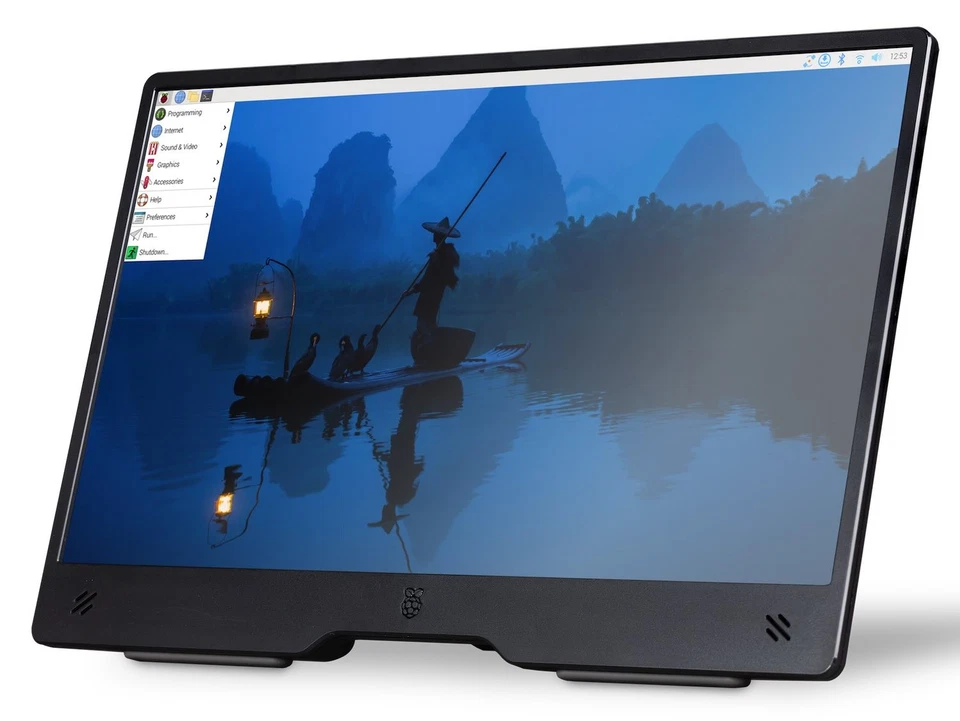 Raspberry Pi Monitor, 15,6", schwarz