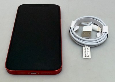 APPLE IPHONE 12 64GB SMARTPHONE IN ATEMBERAUBENDEM ROT ENTSPERRT FUNKTIONIERT PERFEKT