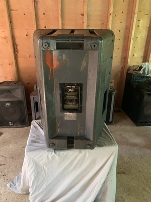 (232-00)PEAVEY/ピーヴィー/PR15/スピーカー/PR NEO 15 FG/PR15/ペア/PA機器/音響/ジャンク品 Single Peavey PR NEO 15 2-Way Speaker & Box. Power: 400W Program