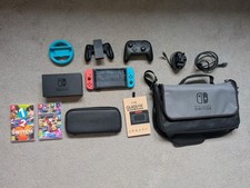 Nintendo Switch Bundle with Mario Kart 8 and Accessories