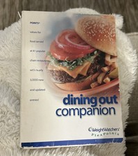 Weight Watchers Flex Points Dining Out Restaurant Companion Book 2003