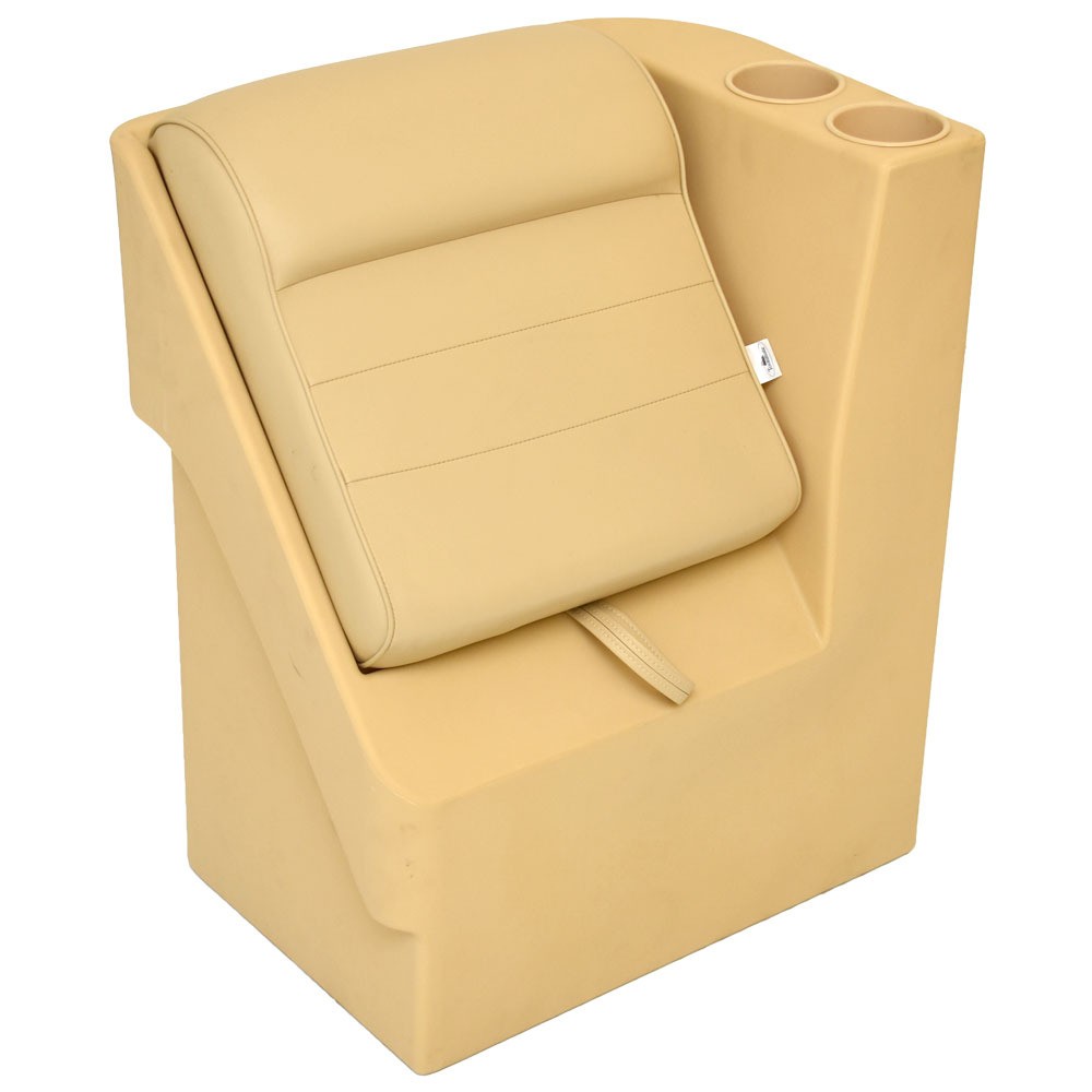 Toonmate Boat Lean Back Seat CRNER-DELX-LFT-SAND | Left Delux Sand