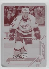 2016-17 Upper Deck Compendium Printing Plate Magenta 1/1 Colton Sissons #451 e0d
