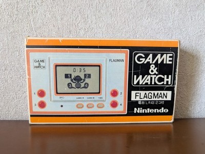Nintendo FL-02 Game And Watch FLAGMAN - Electric Handheld Vintage Game &