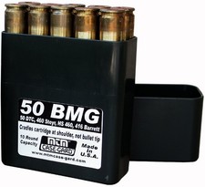 Mtm Bmg10-40 10 Round Slip-top Ammo Case 50 Bmg 416 Pack Of 1 Black