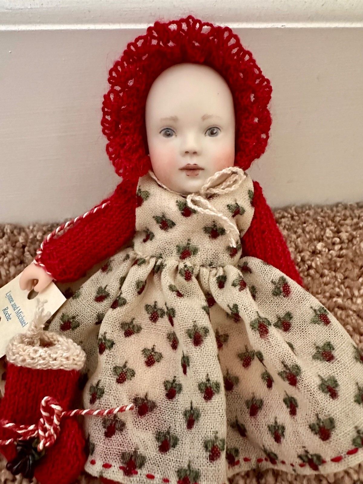 Baby Dot Christmas Special Doll by Lynne and Michael Roche 2019