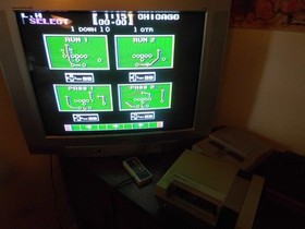 NES F&uacute;tbol / Tecmo Bowl Juego Lote F&uacute;tbol Deportes De Colecci&oacute;n 5 Tornillos Nintendo Probado