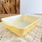 Vintage Pyrex Yellow 503 Refrigerator Casserole Baking Dish
