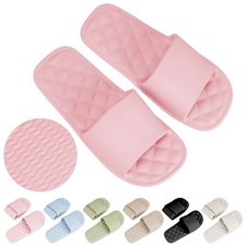 Non Slip Shower Plastic Slippers Couple Unisex Indoor Hotel Bathroom Sandals EVA