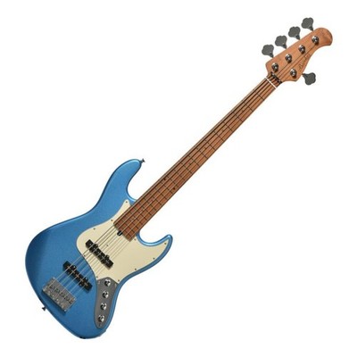 BacchusElectric bass 5 string WJB5-1DX-AC RSM M LPB Lake Placid Blue