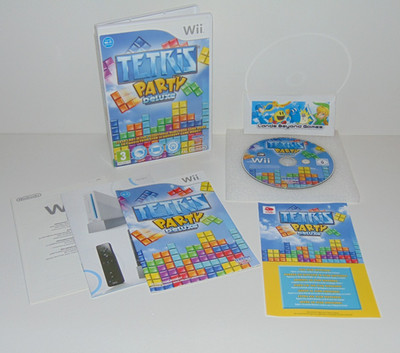 Tetris Party Deluxe Nintendo Wii Komplett (UK PAL)