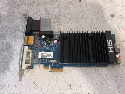 HIS HD 5450 QP3-41H-A QP3G01001 1 GB Full Height PCIE Video Card Quick Ship