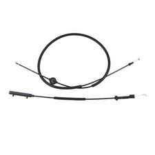 Front and Rear Hood Lock Latch Release Cable Kit for Audi A5 Quattro 2008