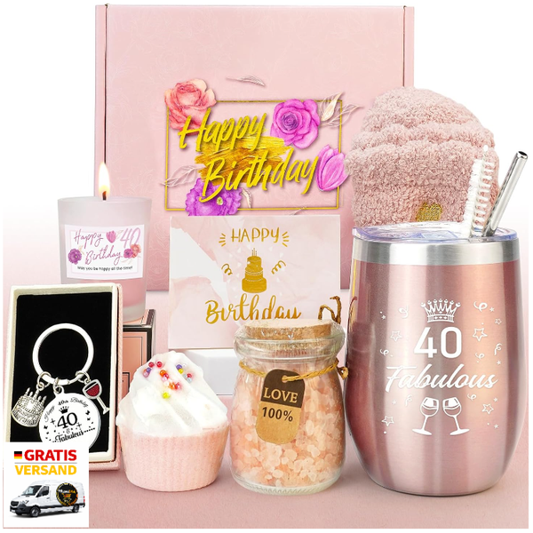 Geschenkset FüR Geburtstag 40 Frau Lustig Mama Schwester Ehe-image