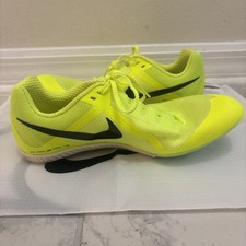 Men's 10 Nike Zoom Rival Sprinting Track  Field Spikes Volt DC8749-700