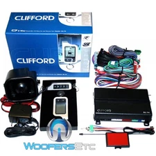 CLIFFORD 50.7X MATRIX 2-WAY SECURITY & PAGER REMOTE START SYSTEM  CAR ALARM NEW