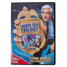 The Naked Gun Trilogy DVD 3 Disc Set Leslie Nielsen Classic Comedy