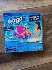 H2OGO!  - Baby Watercraft - One Baby Boat - Swimming Pool Float 27x22x8 0-1 