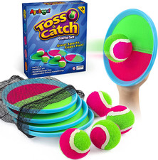 Toss and Catch Ball Game Outdoor Toys for Kids Yard Games Beach Toys outside Gam