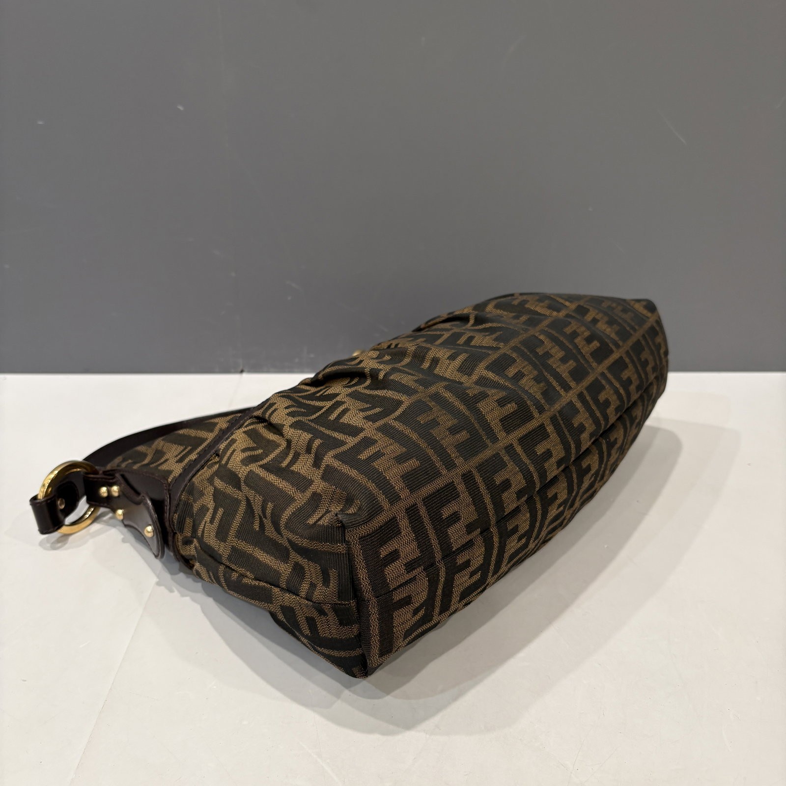 Fendi Shoulder Bag Brown Canvas Ff (ym040126e7) — image 7