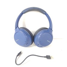 Sony WH-CH710N Wireless Noise Cancelling Over-Ear Stereo Headset Blue