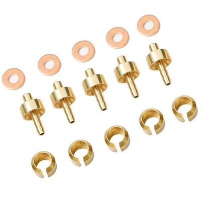 #ad Practical Hot Washer Assembly Assorted Metal Oil Needle Olive Head Attachment AU $21.89