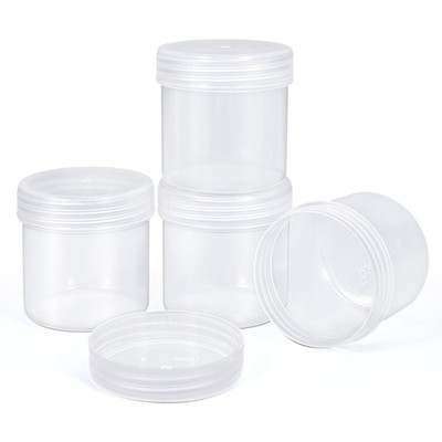 UMETASS TSA Approved Wide Mouth Travel Size Containers, PP Clear Leak Proof T...