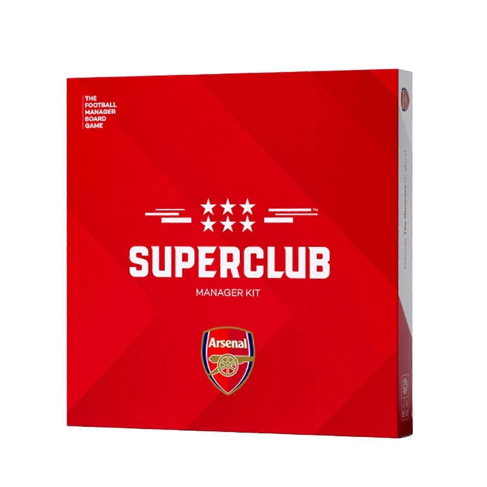 Superclub The Football Manager Board Game - FREE ARSENAL MANAGER KIT - Image 4 of 4