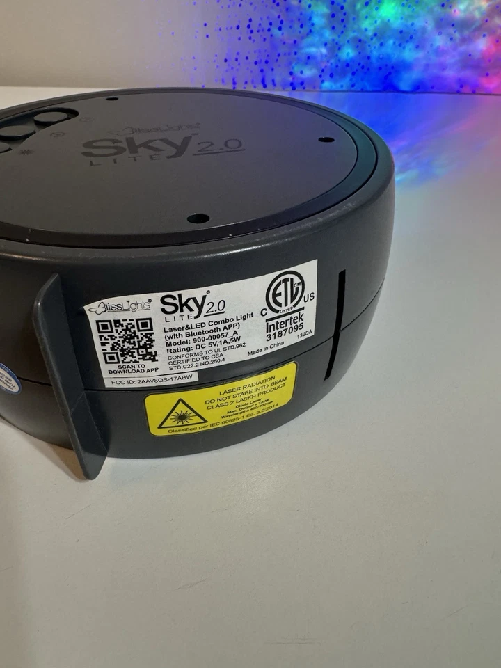 BlissLights Sky Lite 2.0 Galaxy Projector - Image 3 of 4