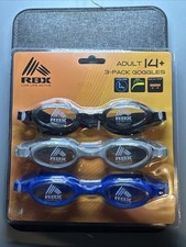 RBX 3- Pack Goggles Adult 14 