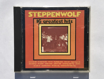Steppenwolf   16 Greatest Hits (CD, 1985)  *Early Japan Print*  w/smooth case