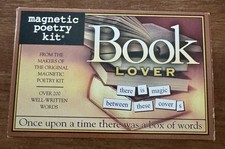 NEW Book Lover Magnetic Poetry Kit