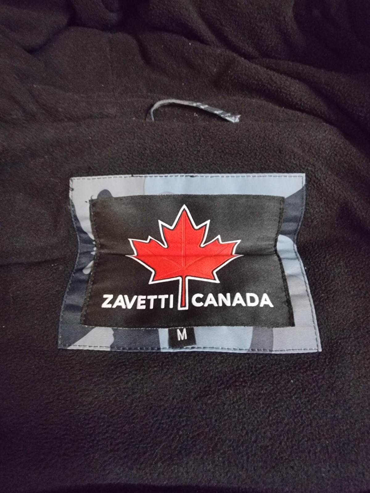 Zavetti Canada - Oshawa - Blue Camo - Parka Puffer Jacket | Removable Fur - M image 7