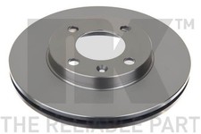 2x Bremsscheibe NK 204724 für VW GOLF POLO SCIROCCO JETTA IBIZA VENTO CLASSIC 3