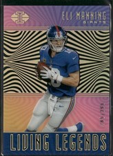 2018 Panini Illusions #LL-EM Eli Manning Living Legends Gold #/299
