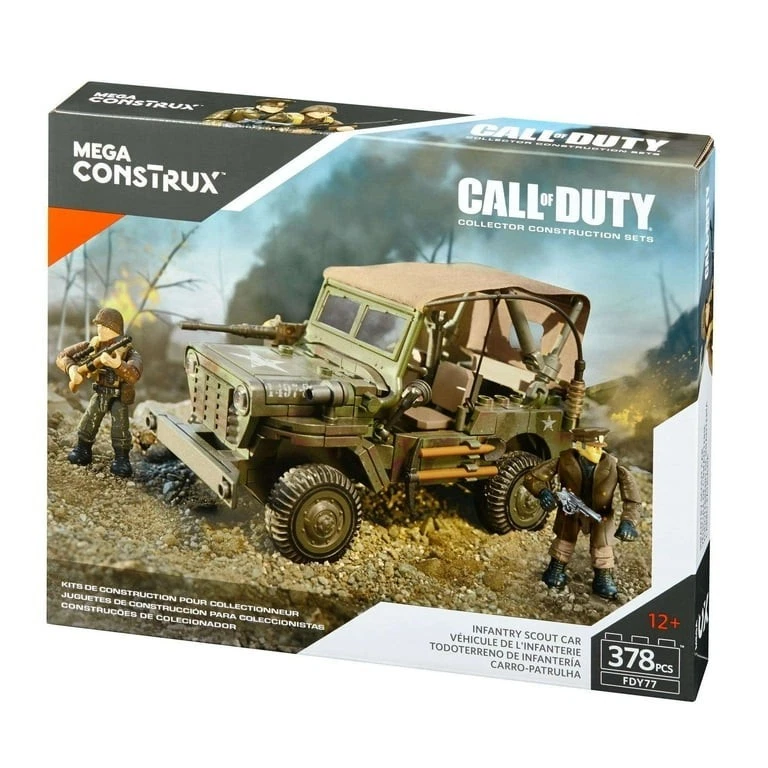 Mega Bloks Infantry Scout Car Call of Duty FDY77 Brand New - Image 4 of 4