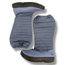 OOFOS -  OOMG - Womens High Boots - Pewter (Item# 6170) - US: 8 / EU: 39