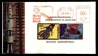 Mayfairstamps Germany FDC 1969 Shuttle Combo Mond Post Block First Day Cover aaw