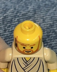 ✅ LEGO Star Wars Minifigure sw0055  Obi-Wan Kenobi - Young With Headset Minifig