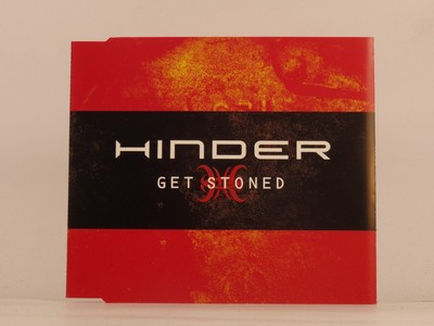 HINDER GET STONED (G37) 2 Track CD Single including Picture Sleeve UNIVERSAL REC