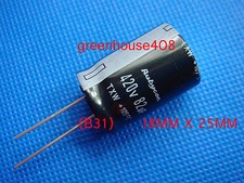 10pcs 420V 82UF Rubycon Electrolytic Capacitor 18x25mm