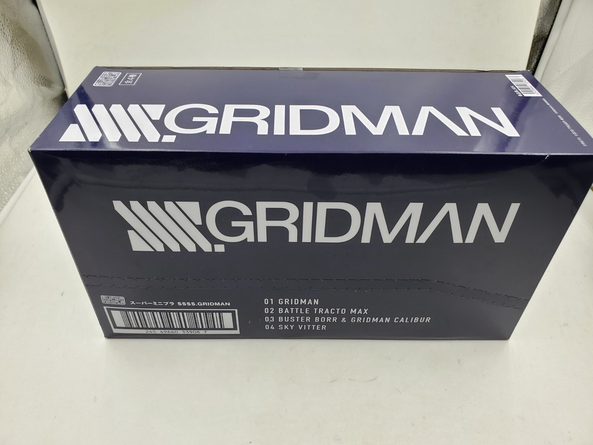 SSSS. Gridman Super Minipla Model Kit 4pcs Set Bandai Super Robot 