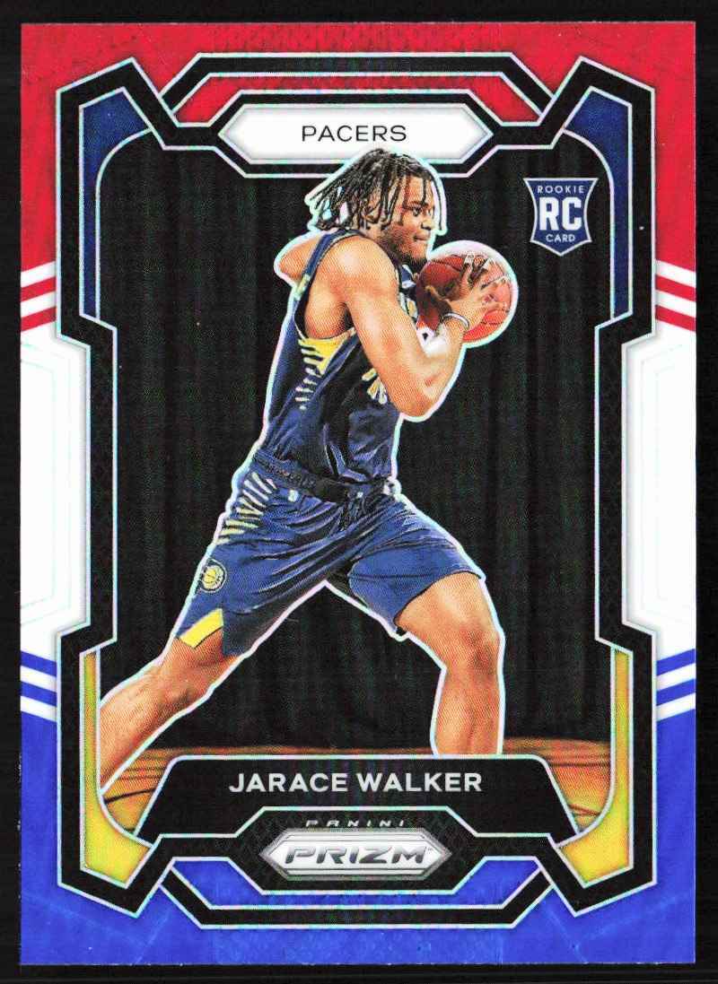 2023-24 Prizm Red White Blue - Jarace Walker Rookie Indiana Pacers #168