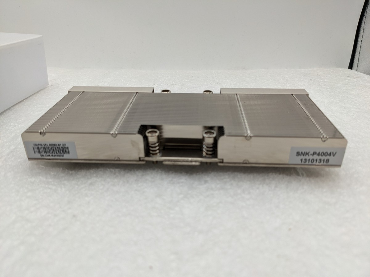 スーパースピードリニア 2001 TOY BOX SSL2001 Supermicro SNK-P4004V 1U Passive GPU HS, NVIDIA SXM2 w