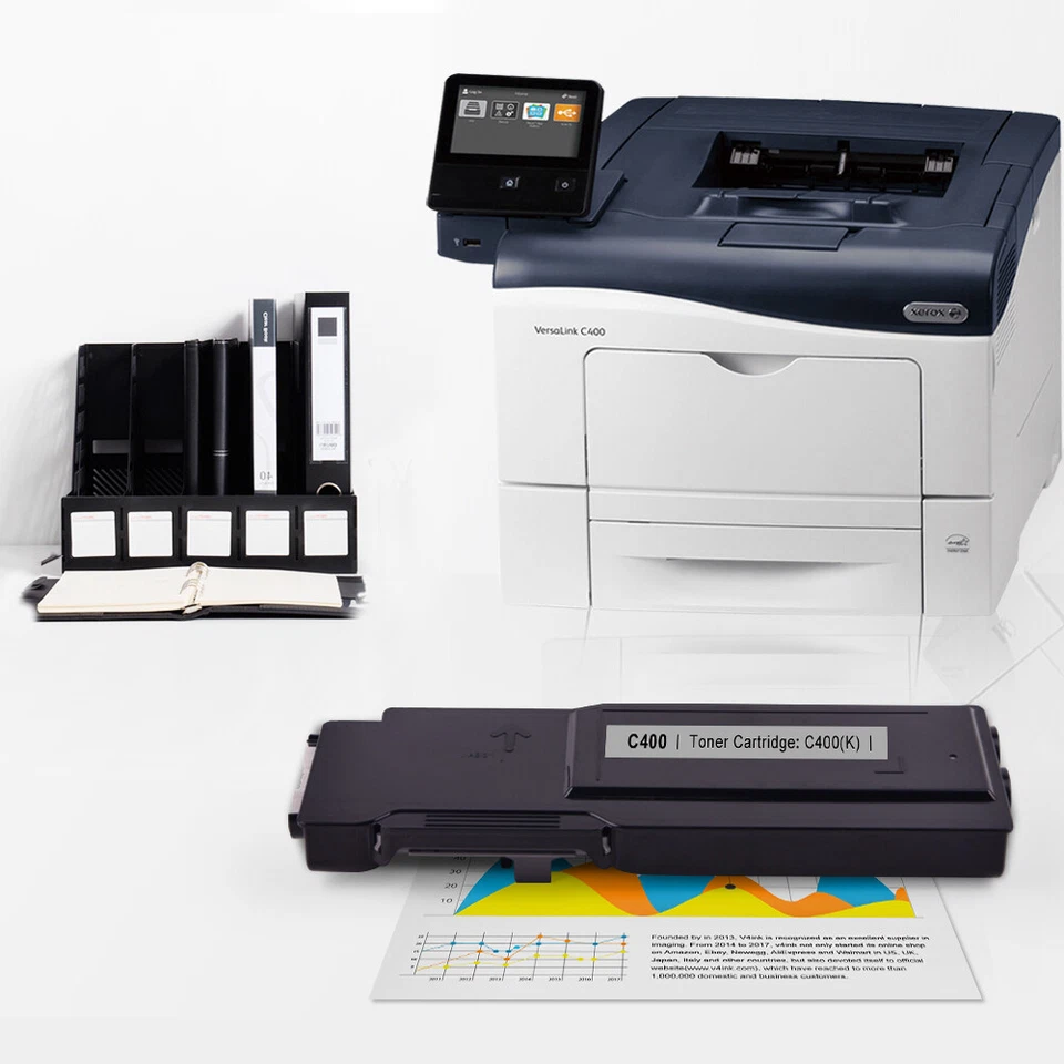 4PK C400 Compatible Xerox Black Cyan Magenta & Yellow Toner VersaLink C405 C400D - Image 4 of 4