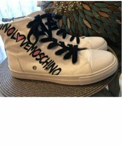 moschino converse high tops