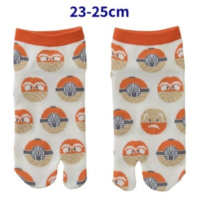 Pokemon Center Socks for Women 23 - 25cm 1 Pair Two Fingers Tabi Hisuian Voltorb
