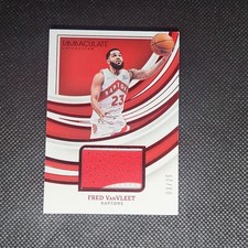2021-22 Panini Immaculate Collection Fred VanVleet Remarkable Jerseys #RJ-FV /25