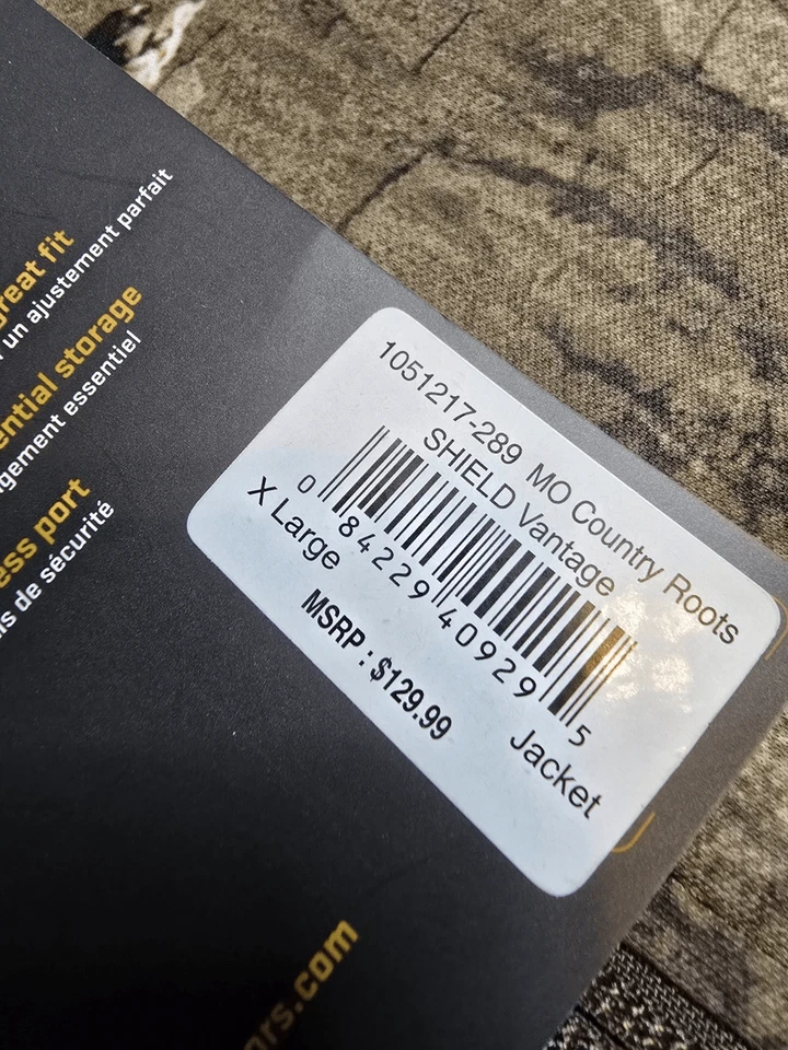 NWT Scent Blocker Outdoors Vantage Jacket Mossy Oak Country Roots Camo XL - Image 3 of 4